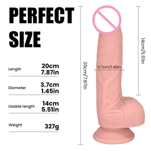 Op maat gemaakte logo handsfree seksspeeltjes enorme levensechte realistische dildo met sterke zuignap voor beginners - Product Image 6