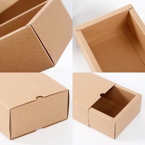 Boîte à tiroir en papier de haute qualité avec plateau intégré pour coffrets cadeaux de chocolats et emballages alimentaires gastronomiques - Product Image 3