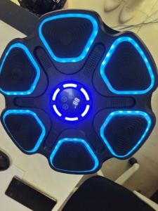 Máquina de Boxeo Musical Electrónica para el Hogar, Versión Mejorada, Ritmo de Baile, con 6 Luces de Conexión - Product Image 4