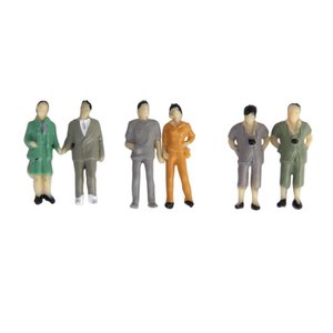 Figuras <span class=keywords><strong>de</strong></span> Personas Pintadas a Escala HO <span class=keywords><strong>1</strong></span>:87, Material ABS, Diferentes Poses, para Maquetas <span class=keywords><strong>de</strong></span> Trenes y Ferrocarriles, Unisex - Product Image 5