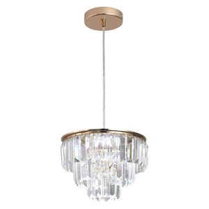 Modern Custom Nordic Villa Luxury American Dining Room <b>Crystal</b> Pendant Lamp Hanging Golden <b>Crystal</b> <b>Chandelier</b> - Product Image 1