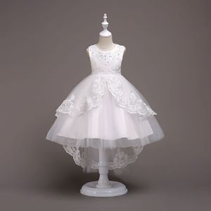 Wish-<span class=keywords><strong>vestido</strong></span> <span class=keywords><strong>de</strong></span> comunión para niñas <span class=keywords><strong>de</strong></span> 3 a 12 años, traje <span class=keywords><strong>de</strong></span> encaje para fiesta, cola larga, oferta, 584 - Product Image 5