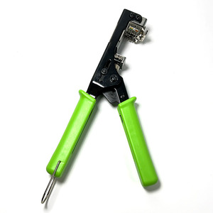 Alicates de crimpado RJ45 para módulos de cable de red, con ángulo de 90 grados, para conectores modulares, bricolaje, métricos, de acero y cobre, con trinquete, OEM - Product Image 1