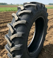 Nouveau pneu agricole R1 pour tracteur 18.4-34/12.4-24/13.6-24/7.50-16 OTR, pneu plein diagonale avec chambre à air