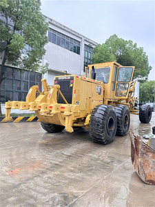 Niveleuse Caterpillar 16G d'occasion, 30 tonnes, moteur Cat 3406, lame de 4,9 m pour l'entretien des routes minières - Product Image 4