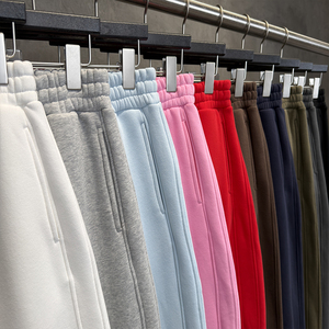 Nuevos Pantalones de Invierno Vintage de Color Liso con Pierna Recta, de Forro Polar Grueso, Holgados, Estilo Urbano, con Corte Curvo 3D y Caída - Product Image 4