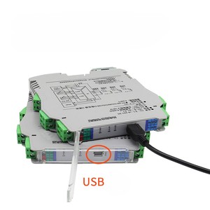 เครื่องส่งสัญญาณแบบแยกสัญญาณเทอร์โมคัปเปิล 4-20mA 0-10V ตัวแยกสัญญาณอุณหภูมิ ราง DIN DC24V สำหรับการควบคุมอุตสาหกรรม - Product Image 4