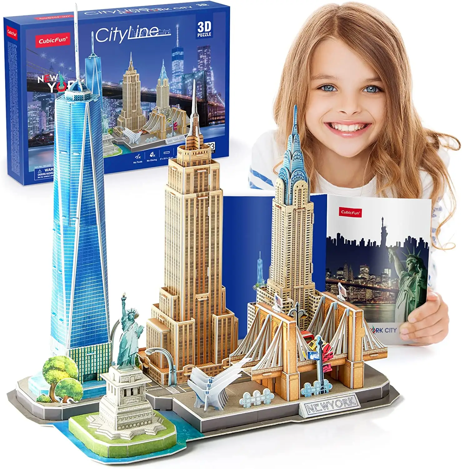 Vente directe d'usine Puzzle 3D papier personnalisé puzzle bricolage jouet stade Puzzle 3d