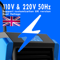 OEM/ODM 45L Portable LGR Technology Angleterre Déshumidificateur double tension Séchoir de construction