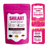 En stock, marque privée, shilajit naturel original, safran, shatavari, gummies au shilajit, gummies au shilajit pur de l'Himalaya pour femmes