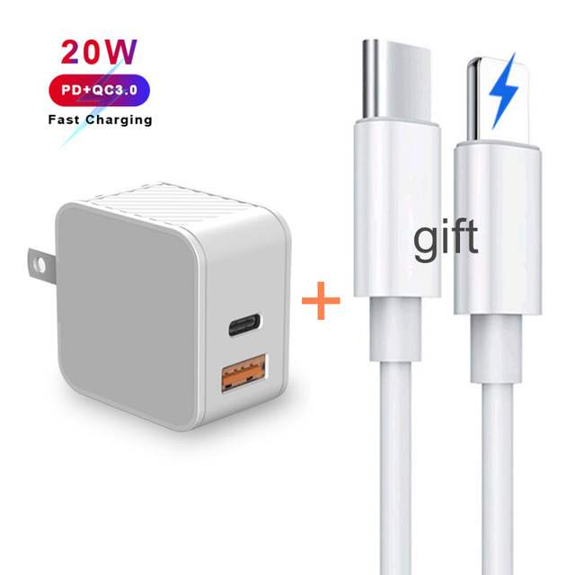 Charger Adapter Pd 20w Mobile Fast Charger for iphone 12