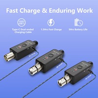 Guitar Accessories Original Factory A11 Wireless Percussion Audio Transmitter Receiver for Instrument Upgrade