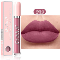 Rouge à lèvres liquide mat 25 couleurs, imperméable, longue tenue, non desséchant, effet velours pour femmes
