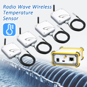 4 Sets industrial Wave Wireless <b>Temperature</b> Sensor cold room zigbee <b>temperature</b> sensor - Product Image 1