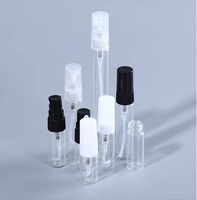 Flacon Échantillon en Verre pour Parfum, Mini Vaporisateur Brumisateur, Vente en Gros (2ml, 3ml, 5ml, 10ml) avec Pompe en Plastique