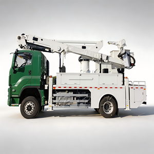 รถบรรทุกติดตั้งกระเช้าไฟฟ้าแบบมีฉนวน ISUZU 22KV สำหรับงานซ่อมบำรุงไฟฟ้าบนที่สูง 20 เมตร - Product Image 1