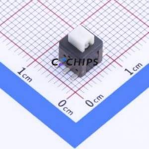 BTSA-N-S-8 Push Button Switch SMD Switch No Lock Square Button Vertical Mount 50mA - Product Image 1