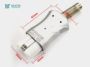 <span class=keywords><strong>Stufetta</strong></span> <span class=keywords><strong>elettrica</strong></span> ad alta temperatura spina isolante in ceramica <span class=keywords><strong>presa</strong></span> riscaldatori spina ad alta temperatura - Product Image 3