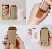 Palette Correctrice et Fond de Teint 2-en-1 en Crème Mate 6 Couleurs, Contrôle du Sébum, Couvrance Totale, Vente en Gros