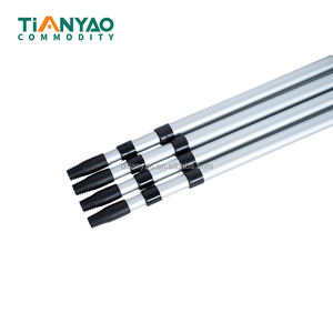 Manico Telescopico in Alluminio Regolabile Tianyao TY-PAL05, Stile Classico Durevole con Punta Filettata Universale per Pulizia Pavimenti Domestici - Product Image 1