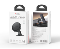 Support magnétique pour téléphone de voiture Yesido à rotation 360°, utilisation à une main, C235