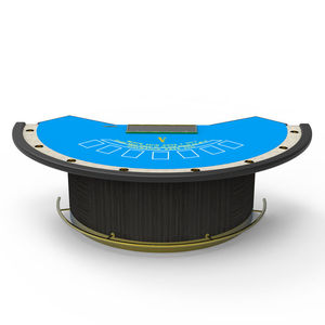 YH 8ผู้เล่นที่กำหนดเองโต๊ะโป๊กเกอร์หรูหราโต๊ะคาสิโน <span class=keywords><strong>Macau</strong></span> Blackjack - Product Image 1