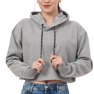 Sudadera Ligera Informal de Invierno para Mujer, Sudadera Corta Personalizada de Alta Calidad, Transpirable, Ecológica, para Uso Diario - Product Image 1