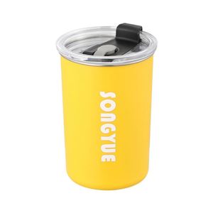 Stainless Steel Vacuum Insulated Double Layer Coffee <b>Cup</b> <b>Reusable</b> Travel Mug Custom Logo Portable Water Tumbler Leakproof - Product Image 1