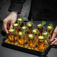 Bottes de Cowboy de luxe ensemble de verres à liqueur Mini botte en forme de tasse à bière gobelet whisky Cocktail Tequila verres à liqueur