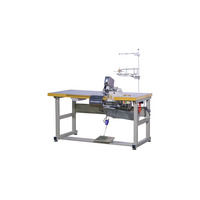 Machine à coudre surjeteuse avec fonction de coupe automatique, moteur 220V, tête d'assemblage Pegasus de marque QINYUAN, machine à ourler les matelas 5A
