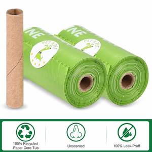 Best Sellers 2024 Wholesale 100% Biodegradable Certificate <b>Compostable</b> Pet Poop Plastic Pack Dog Waste <b>Bag</b> Cat Poop <b>Bag</b> - Product Image 2