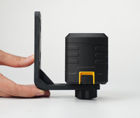 Hilda — niveau Laser à faisceau vert 2 lignes 3D, rotatif 360 automatique, lignes croisées à nivellement automatique pour les outils de décoration de la maison