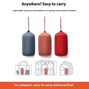 Áo khoác phao nhẹ mùa thu đông nam, kiểu dáng mới, cổ đứng ngắn, thiết kế logo phía trước, chất liệu 90% lông vịt trắng, ấm áp, phong cách thường ngày. - Product Image 3