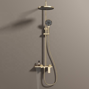 Nuovo Arrivo: Set Doccia in Ottone Lucidato <span class=keywords><strong>per</strong></span> Hotel, Appartamenti e Uso Domestico - <span class=keywords><strong>Bagno</strong></span> Completo - Product Image 2