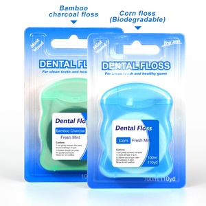 プライベートブランド　業務用　100m デンタルフロス　ミント風味　シルク　口腔ケア衛生用品　清掃用 - Product Image 5