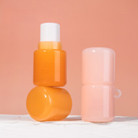 Sukuang Gantungan Kunci Tabung Lipstik Kosmetik Ramah Lingkungan Dapat Didaur Ulang Bahan ABS Liontin Lucu 1.5g Dapat Disesuaikan Mudah Dibawa