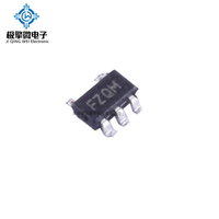 JQW MCP1416T-E/OT SOT23-5 1.5A Pilote MOSFET haute vitesse pour alimentations à découpage et commande de gate - En stock