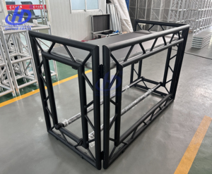 Cabina de <span class=keywords><strong>DJ</strong></span> de Aluminio Plegable y Ajustable en Altura de Alta Calidad, Mesa de <span class=keywords><strong>DJ</strong></span> Móvil para Discotecas - Product Image 3