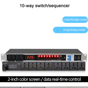 GAX-820 Professionele Stage 8/10 Manier Sequencer Socket Order Management <span class=keywords><strong>Controller</strong></span> Voor Dj Apparatuur - Product Image 5