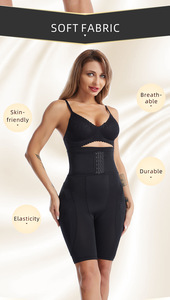 Culo levantador de glúteos potenciador muslo recortador Control bragas mujeres almohadillas de cadera entrenador de cintura alta fajas con gancho moldeador de cuerpo - Product Image 6