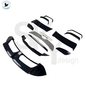 Aileron arrière en fibre de carbone pour <span class=keywords><strong>Porsche</strong></span> <span class=keywords><strong>911</strong></span> 992, style <span class=keywords><strong>Techart</strong></span>, aileron arrière pour <span class=keywords><strong>Porsche</strong></span> 992 - Product Image 3