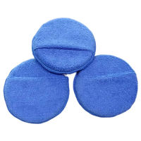 Esponja Redonda para Encerar y Pulir Autos, con Núcleo de Espuma Suave, Duradera, Excelente Absorbencia, Promocional