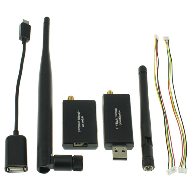 3DR Radio Telemetry 500MW 915Mhz/ 433Mhz Air and Ground Data Transmit Module for APM / Pixhawk2.8 Flight Control