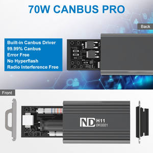 Nao ND-faro <span class=keywords><strong>Led</strong></span> superbrillante para coche, lámpara de 12v, h7, 140W - Product Image 6