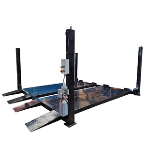 Giá có thể thương lượng tùy chỉnh 2 cấp đôi boong 4 bài 4 xe tự động hệ thống bãi đậu xe nâng - Product Image 2
