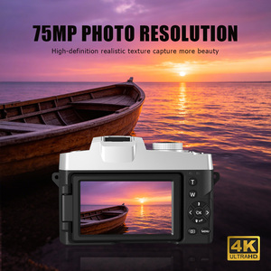 Caméra numérique 6K 64MP WiFi avec autofocus, caméscope pour vlogging avec écran tactile 3.0, <span class=keywords><strong>webcam</strong></span> pour YouTube et vidéo en direct - Product Image 4