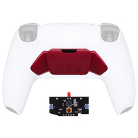 Kit Turn Rise to Rise4 - Casing Tombol Belakang K1 K2 K3 K4 yang Dirancang Ulang & Papan PCB Remap untuk PS5 Extremerate Rise & Rise4 Remap Kit