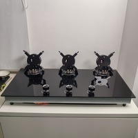 Nouvelle Cuisinière Électrique à 3 Brûleurs au Gaz GPL et Gaz Naturel, Pliable et Réversible, Appareil de Cuisine Domestique pour Usage Domestique