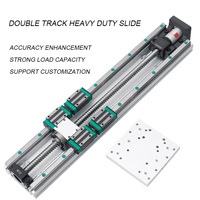 WEEMT Más Vendido Mesa de Deslizamiento Cruzado XYZ con Guía Lineal Semicerrada, Carril Lineal de Aluminio Personalizado para Robot CNC de Pórtico