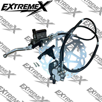 Kit de mise à niveau d'étrier de frein hydraulique, conception renforcée CNC anti-décoloration pour Sur-Ron Light Bee X Ultra Bee Off Road Edirt Bike